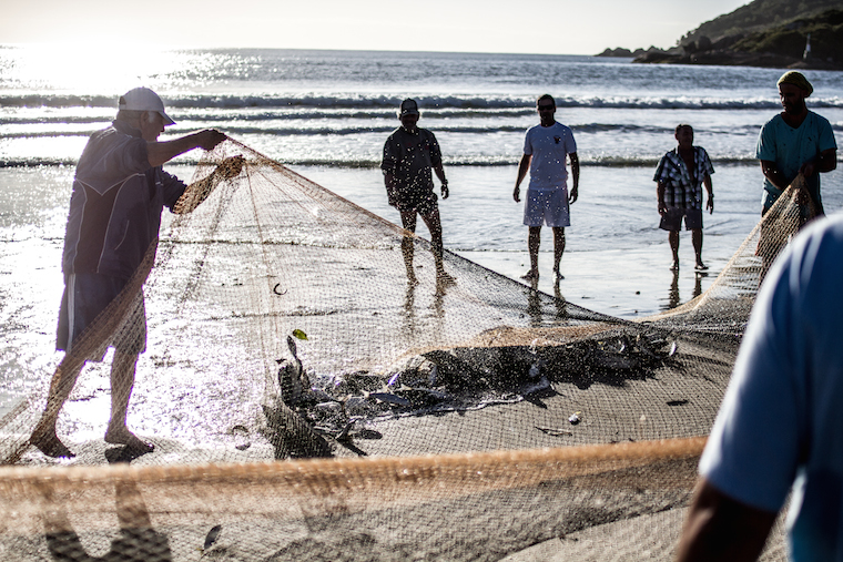 Fishermen in Brazil