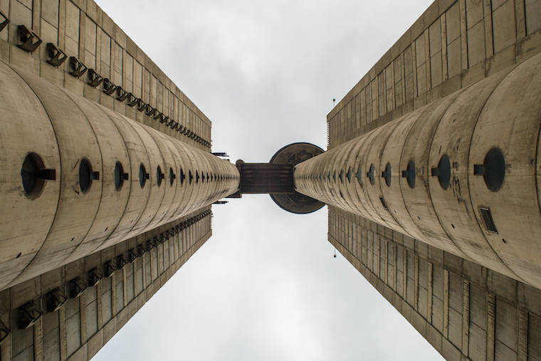 Looking up