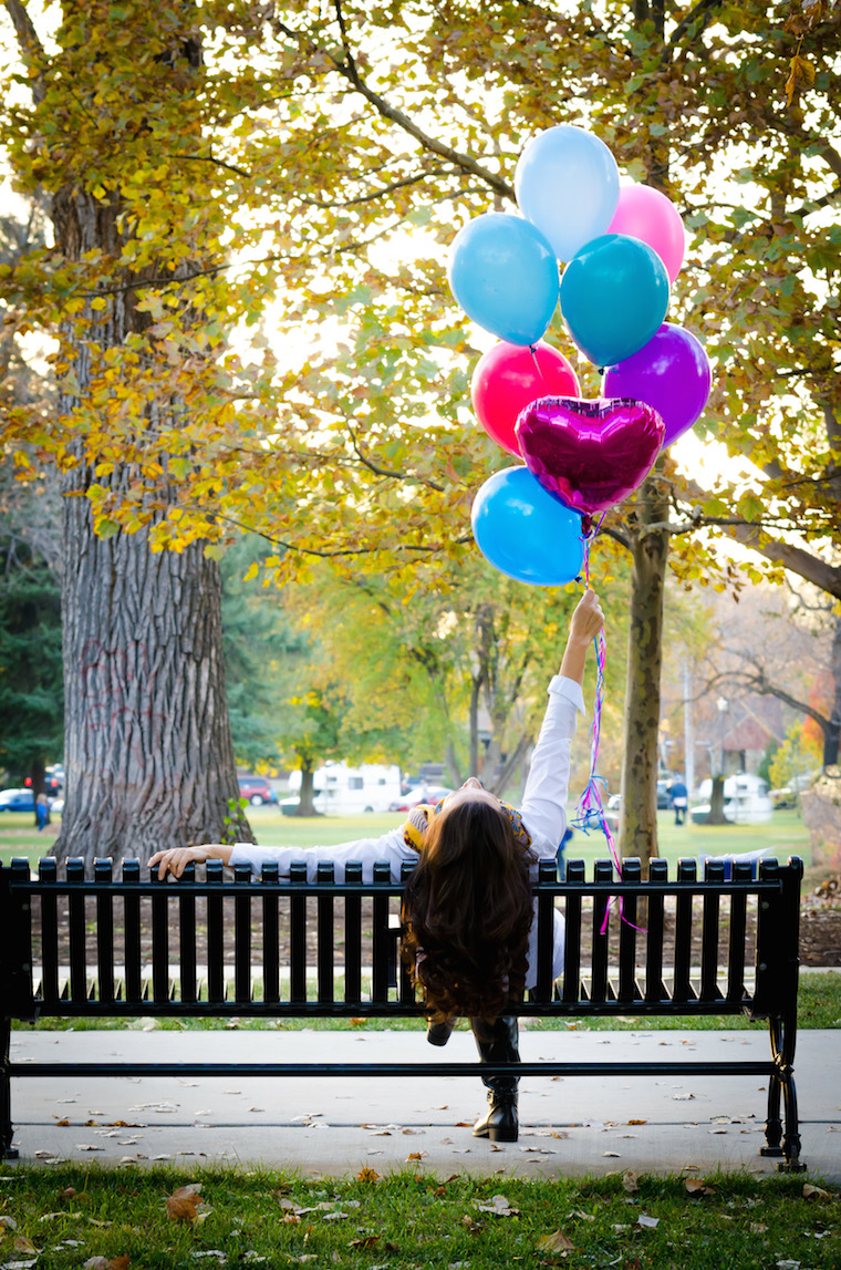 Girl in Fall