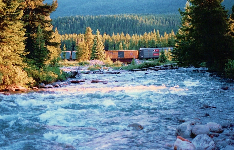 Foap-Train_crossing_River_in_Forest